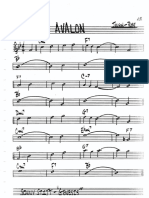 Avalon (Lead Sheet)