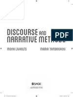 Discourse and Narrative Methods Theoreti PDF