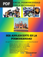La Adolescencia de La Posmodernidad