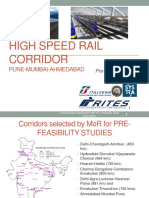 Pune-Mumbai-Ahmedabad HSR Corridor Pre-Feasibility Study