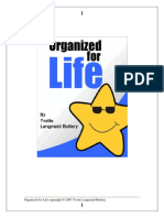Organized For Life 2nd Edition