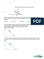 Exercicios Plano Inclinado