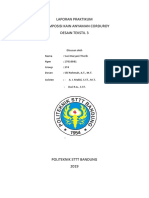 Laporan Praktikum Dekomposisi Kain Anyaman Corduroy Desain Tekstil 3