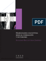 Habilidades Cognitivas Básicas Formación y Deterioro PDF