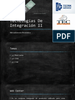 Tecnologías de Integración II Corrección Manu