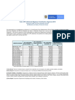 Valores UPC Adicionales - 2019 PDF