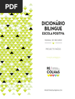 Manual Dicionário Bilingue Escola Positiva