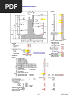 Abutment: Jembatan Pancakarsa 1: 1. Input