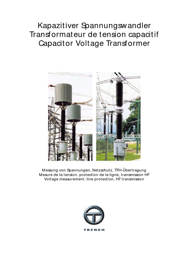Capacitor Voltage Transformer | PDF | Composant | Obliger