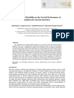 Efecto de La Flexibilidad en Los Nodos en El Desempeño de Estructuras de Concreto