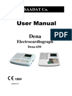 User Manual: Electrocardiograph