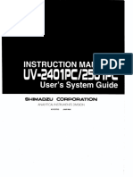 206-94376C - UV-2401 - 2501PC User System Guide