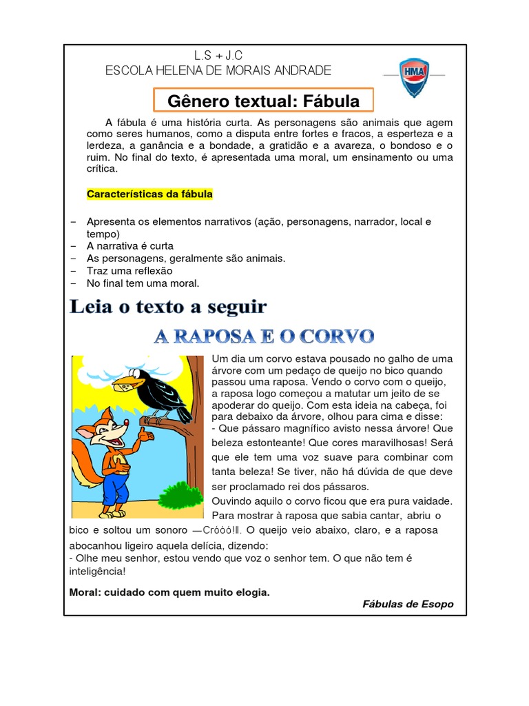 Genero Textual Fabula | PDF
