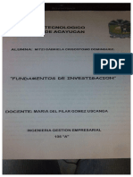 Ensayo Fundamentos de Investigacion