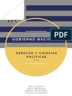 Gobierno Nacional: Derecho Y Ciencias Políticas