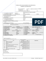 Formulario de Movimiento de Mercancia Ingreso de Mercancia: Zona Franca Permanente Intexzona