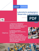 Presentación Laboratorio Pedagógico Desarrollo y Aprendizaje PDF