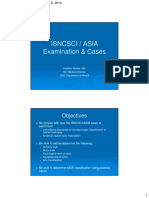 Isncsci / Asia Examination & Cases: Objectives