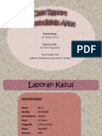 Appendicitis Kasus