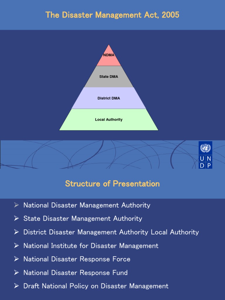 National Disaster Management Act 2005 | PDF | Emergency Management ...