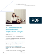 40 Must-Know English Phrases For Business Telephone Calls - FluentU Business English Blog