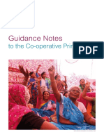 Guidance Notes: To The Co-Operative Principles