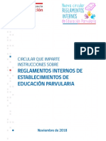 Rex N 0860 Aprueba Circular Que-Imparte Instrucciones Sobre Reglamentos Establecimientos Educacion-Parvularia PDF