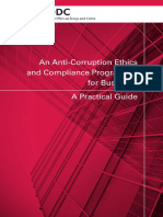 An Anti-Corruption Ethics and Compliance Programme For Business: A Practical Guide