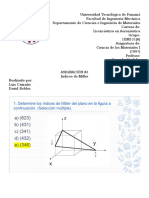 Tarea de Los Indices de Miller