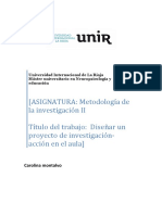 Diseño Proyecto de Aula