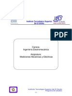 Mediciones Mecanicas y Electric As