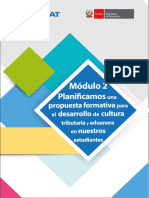 Propuesta Formativa para El Desarrollo de Cultura Tributaria y Aduanera