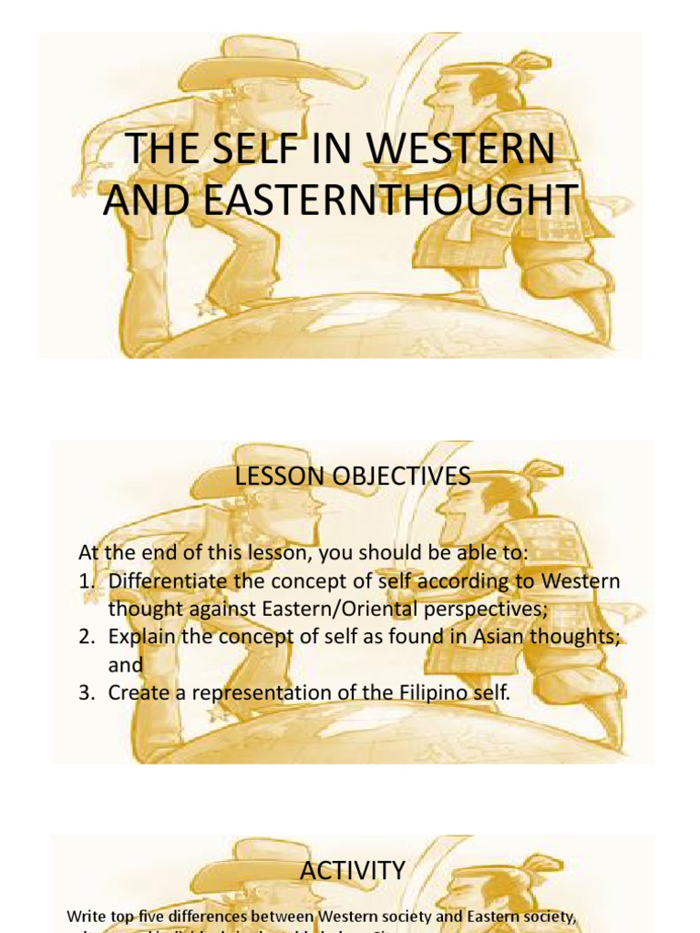 Self in Western and Eastern Thought | PDF | Self | Confucianism