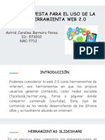 Propuesta Herramienta Web 2.0