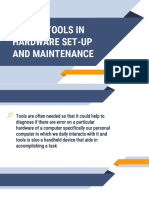 Useful Tools in Hardware Set-Up and Maintenance