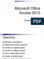 Microsoft Office Access 2013: Queries