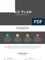 Biz Plan Free Powerpoint Template