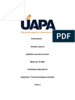 Tarea 4 de Teoria Psicologicas Actuales