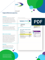 England Metered Bill July 2019