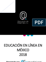 Estudio de Educación en Línea AIMX 2019