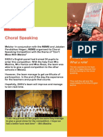 Sksu News: Choral Speaking