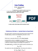 Lecture11 Line Coding