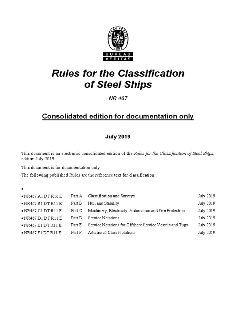 467 NR Consolidated 2019 | PDF | Oil Tanker | Ships