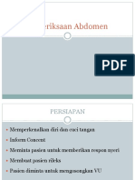 Pemeriksaan Abdomen