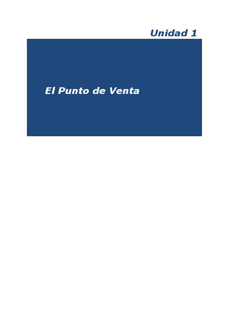 Gestión Efectiva del Punto de Venta | PDF | Comercialización | Cliente
