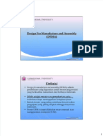 Dokumen - Tips - Design For Manufacture and Assembly Dfma PDF