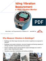 Measuring Building Vibrations with the VM40