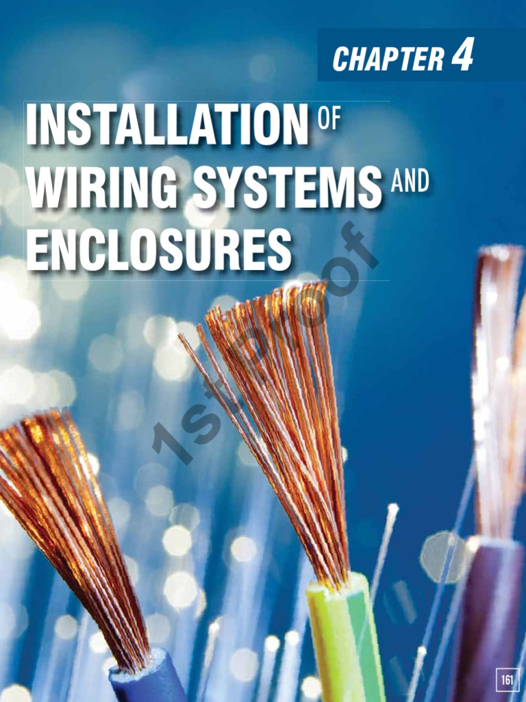Installation Wiring Systems Enclosures OF AND PDF Drill Drilling
