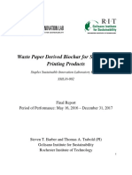 Waste Paper Biochar Project Final Report