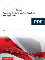 Security Reference For Product Management